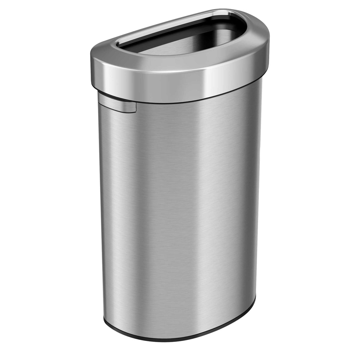 23 Gallon / 87 Liter Semi-Round Open Top Trash Can