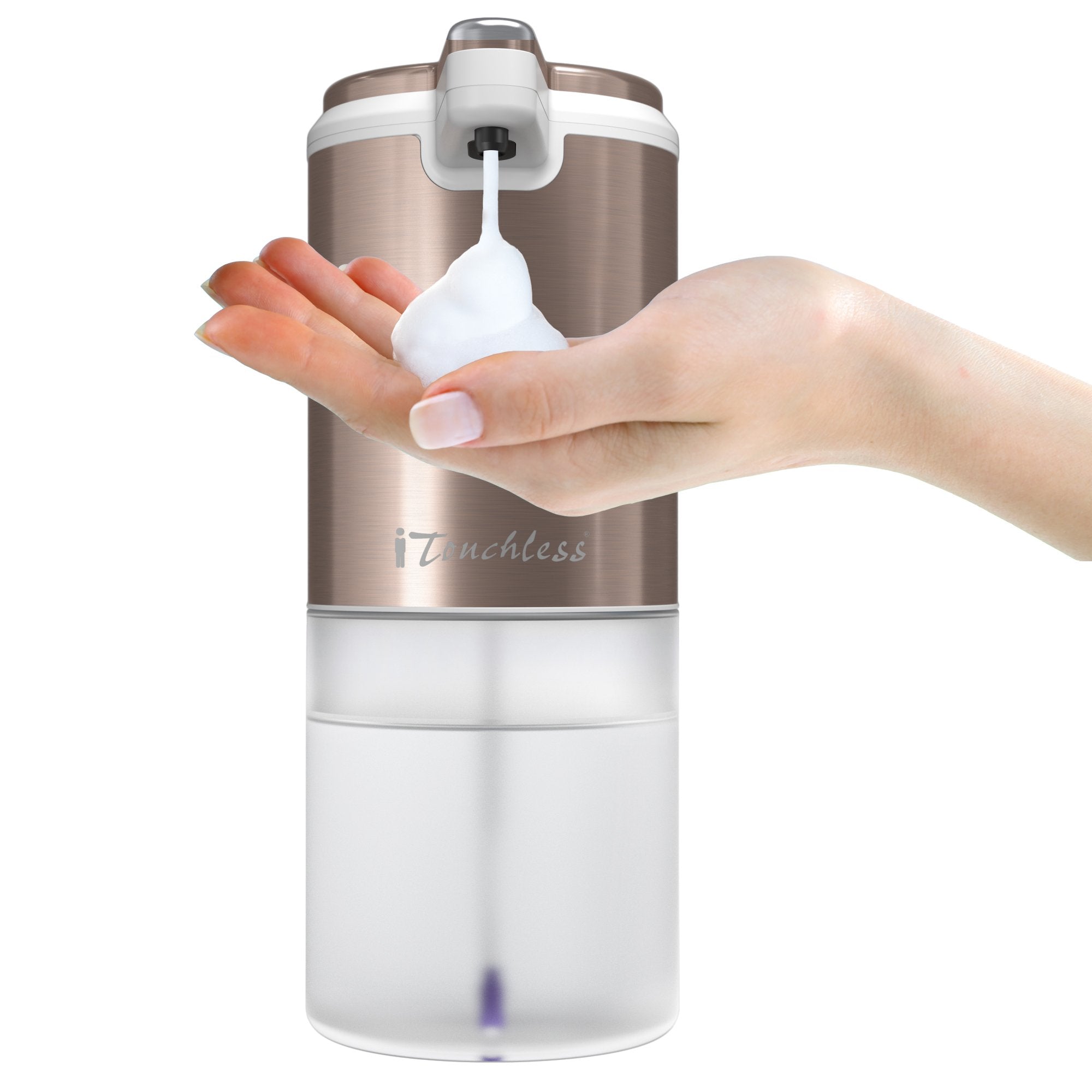 Ultraclean Rose Gold Sensor Foam Soap Dispenser – iTouchless