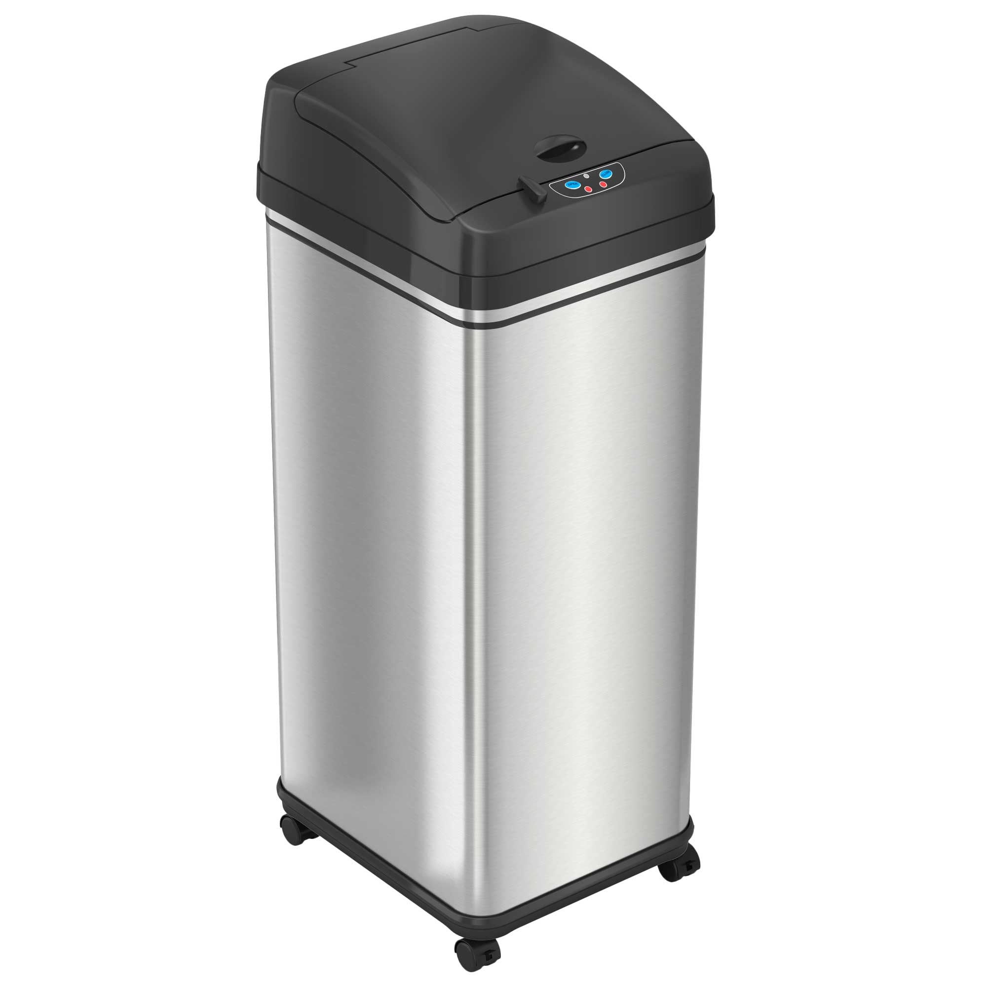 iTouchless Rolling Sensor Trash Can - Thumbnail 4