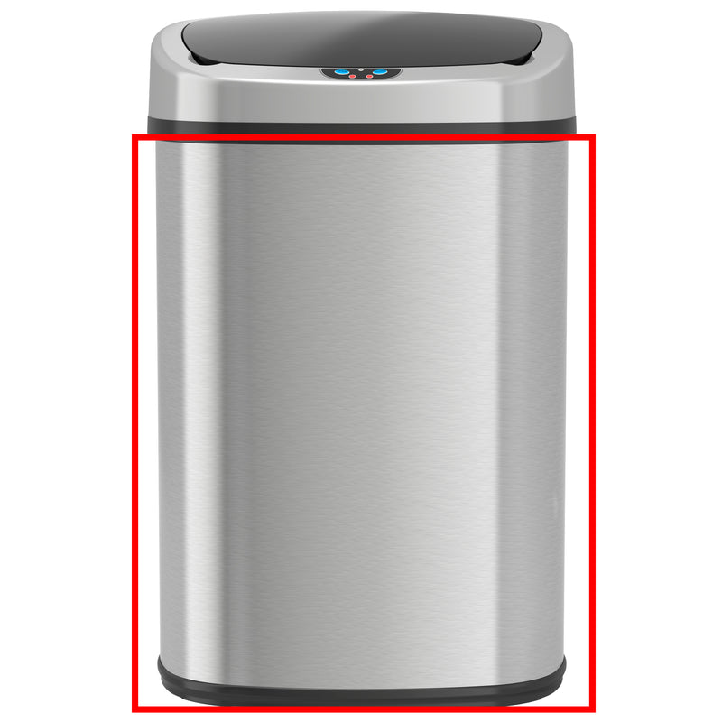 oval sensor can body location