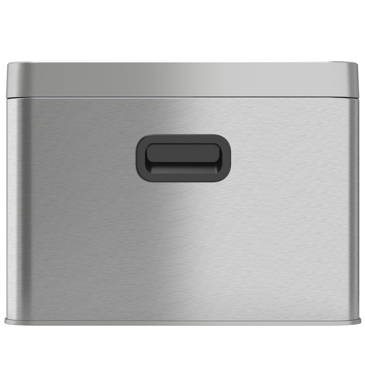 5.3 Gallon / 20 Liter Dual Compartment Open Top Trash Can & Recycle Bin side view