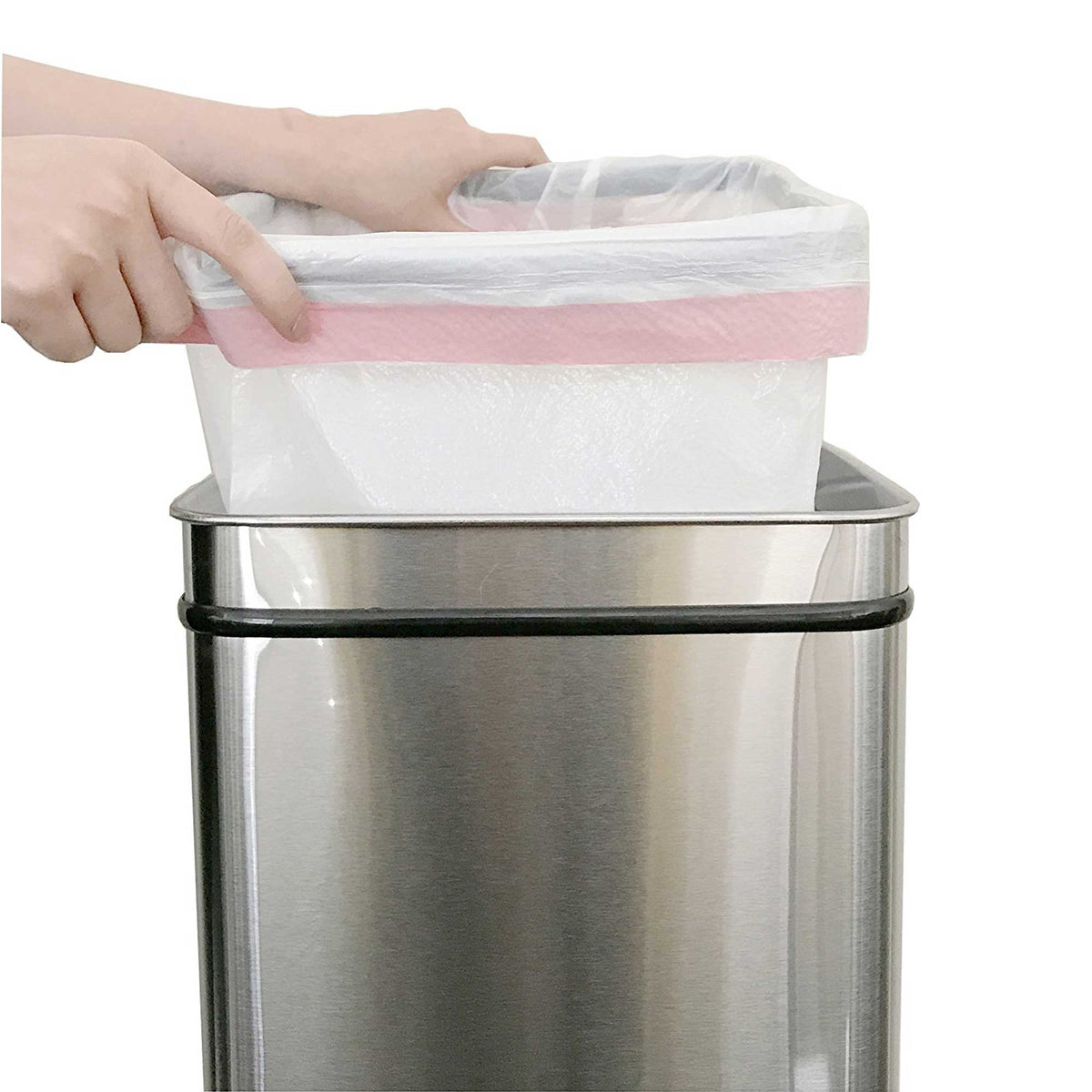 Replacement Trash Bag Retainer Ring for iTouchless DZT13P model sensor garbage bin