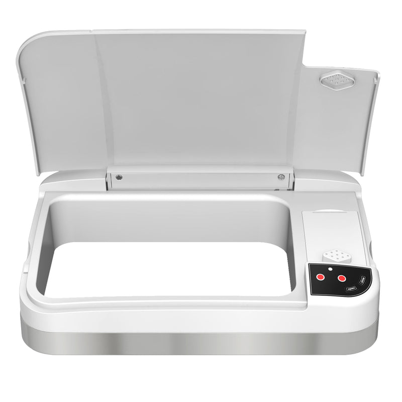 Replacement lid for iTouchless Sensor Trash Can models MT02SW and MT04SW