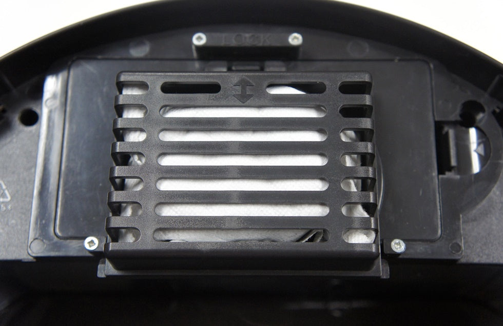 IT08RCB, IT13RCB, IT14SC, IT14SB and IT14SW filter compartment location