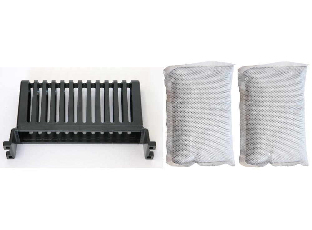 MT08RB, MT08RW, MT13RB and MT13RW filter kit (2 filters and 1 filter compartment)