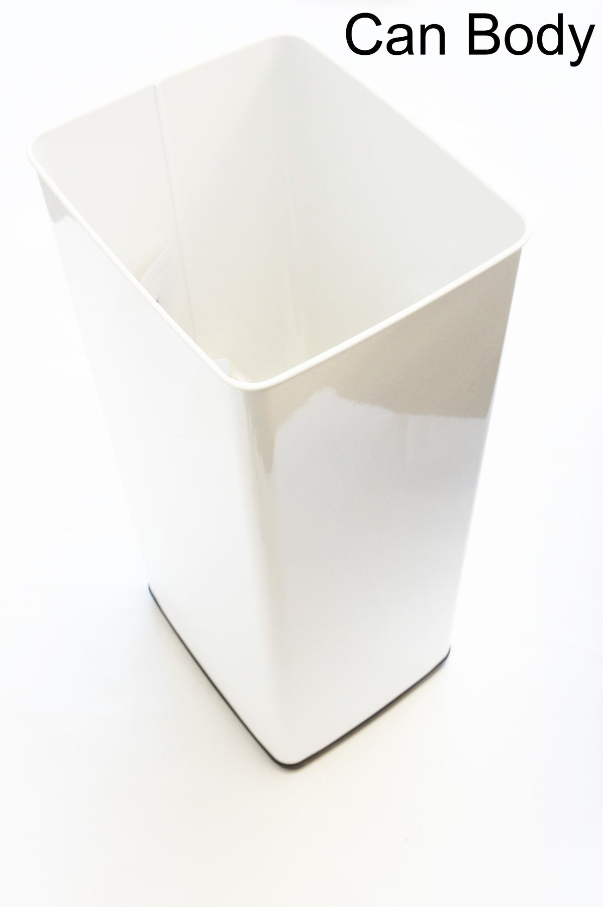 White Trash Can Body of IT14SW Top View