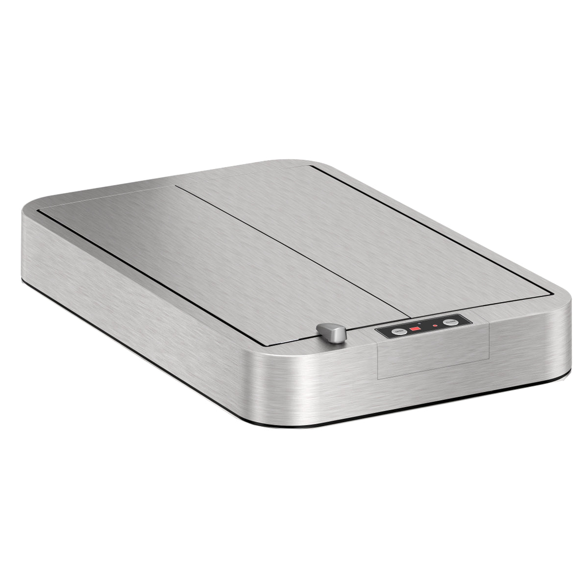 Wings open sensor trash can lidcover